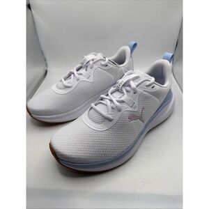 PUMA Skyrocket Women's Light Weight Performance Shoes White/Blue/Pink Size 9 New